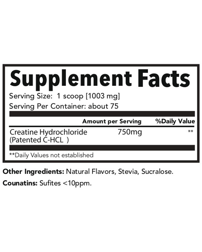 CREATINE HCL TANGO MANGO